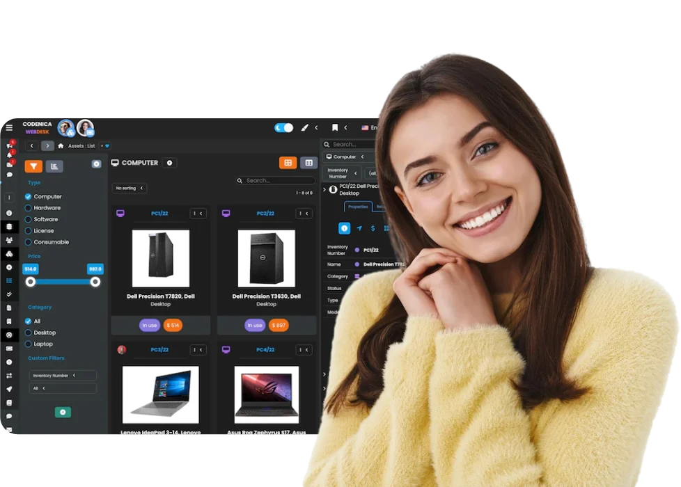 IT Asset Management Software Codenica ITSM + ITAM
