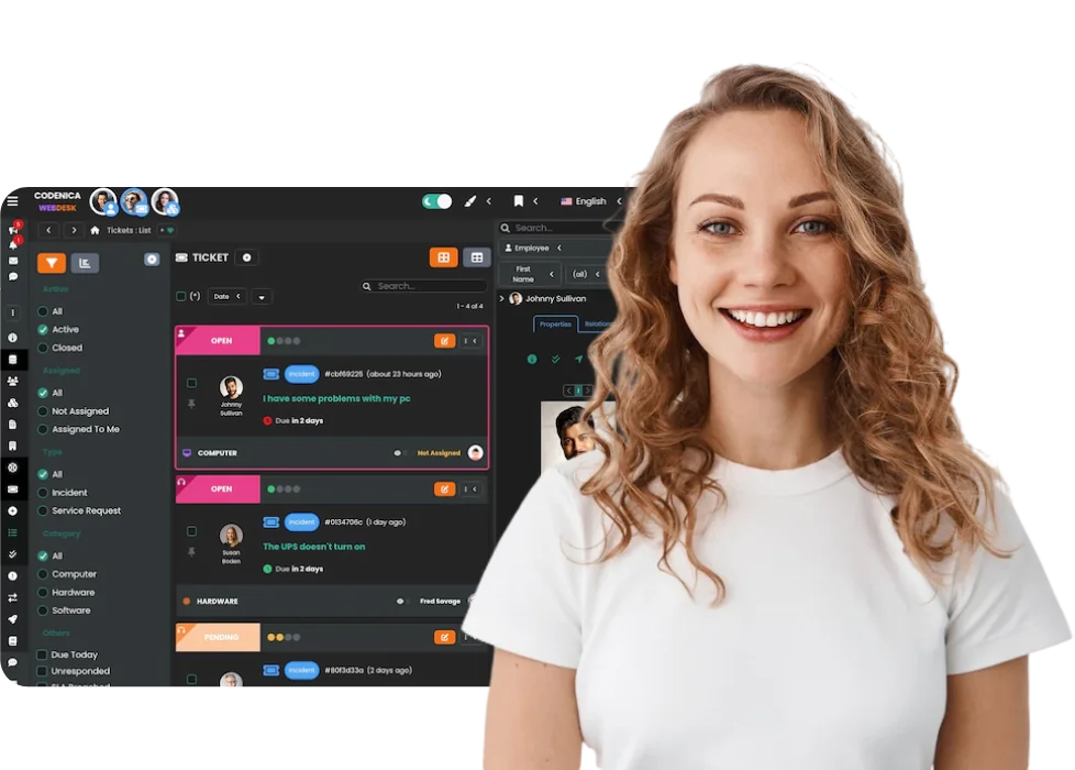 Help Desk Ticketing System - Codenica ITSM + ITAM